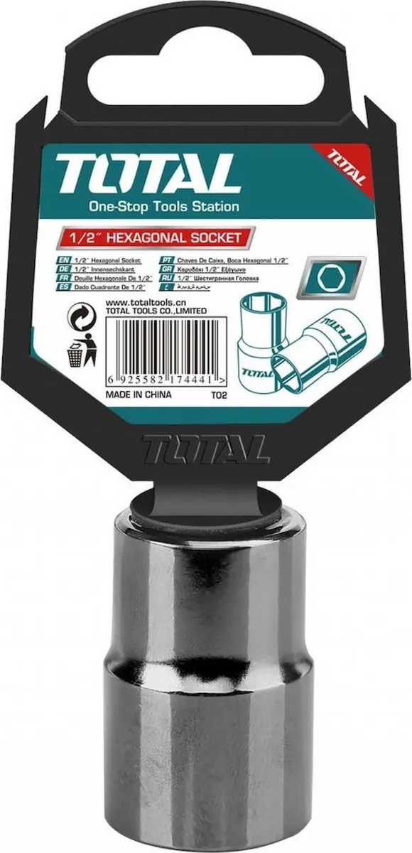 Dado hexagonal 12mm * 1/2