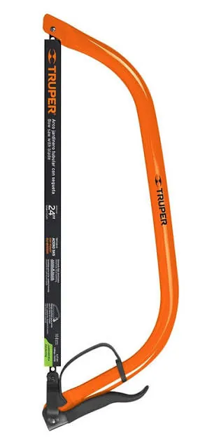 Arco de sierra profesional tubular d/acero - Truper