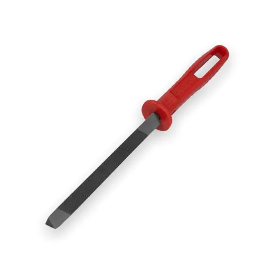 Lima triangular pesado 8"con mango Bellota