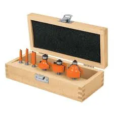 Juego de 6 fresas para router Truper
