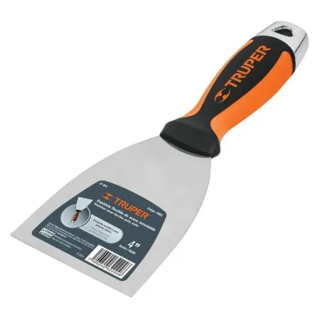 Espátula acero inoxidable - 4plgds - cj*6 - Truper