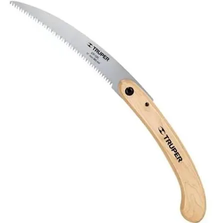 Serrucho podar curbo plegable Truper