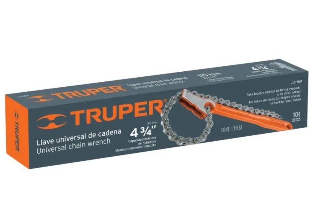 Llave cadena Truper 12"