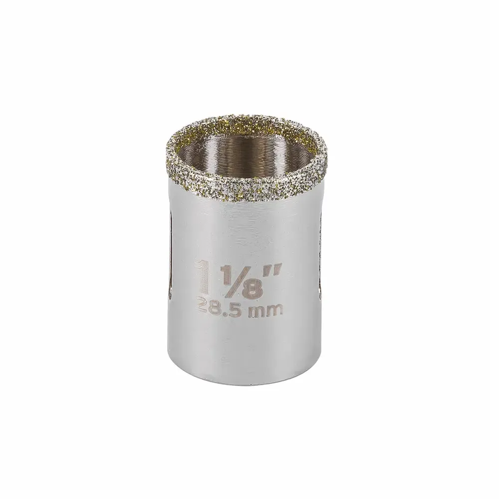 Sierra copa continuo con diamante p/diamante 1 1/8 - Truper