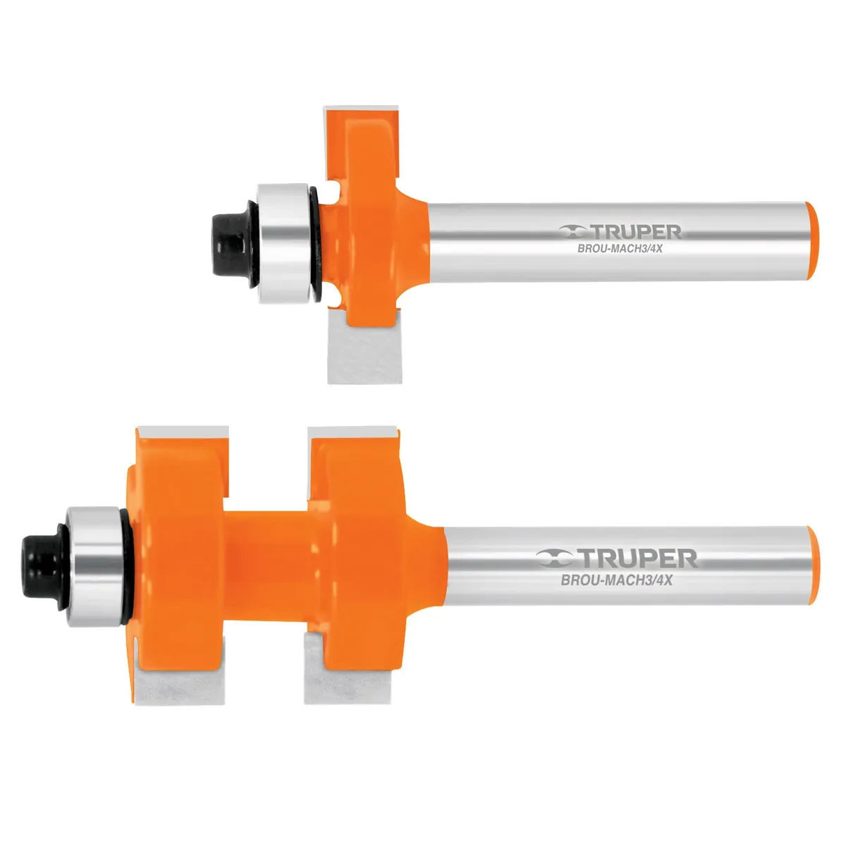 Fresa de machimbrador c/rodaje 3/4 - Truper